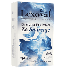 Lexoval forte — dnevna podrška za smirenje, 30 tableta